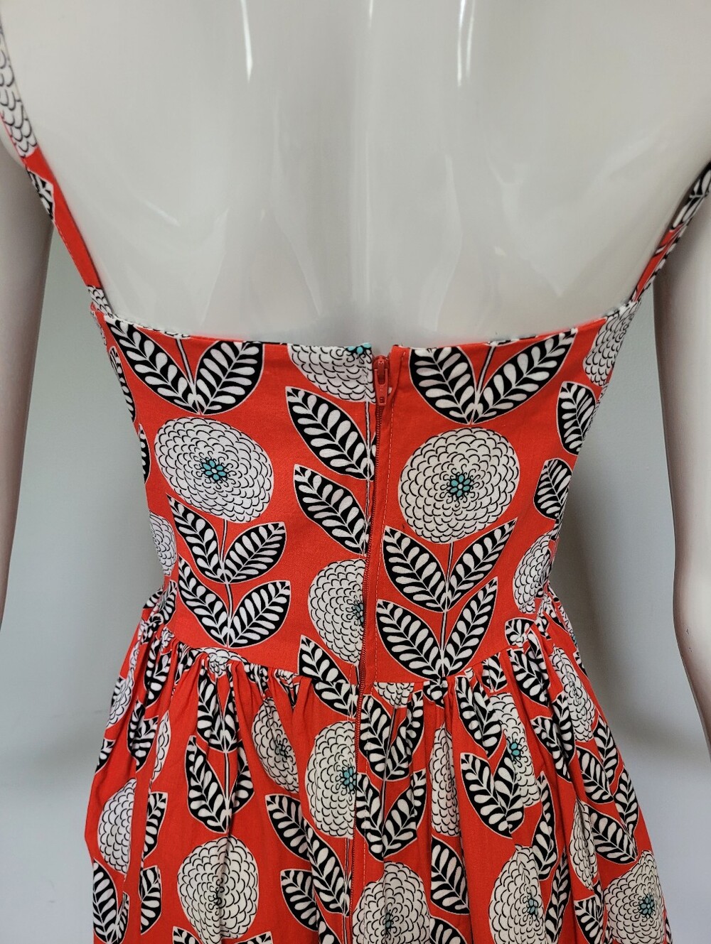 Bernie Dexter Paris Dress In What A Dahlia Print, VGUC, Size 2X - Picture 5 of 8